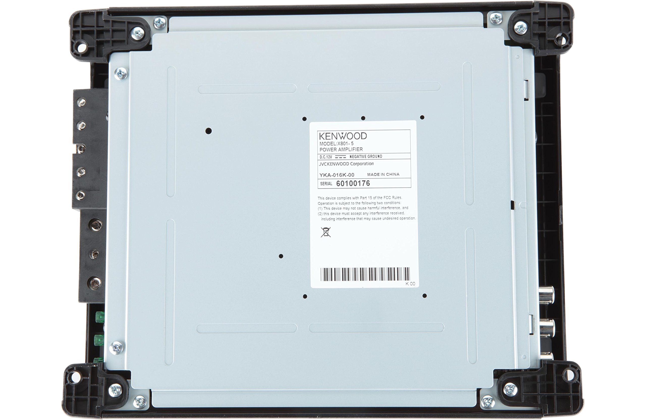 Amazon.com: Kenwood Excelon X801-5 5-Channel Car Amplifier